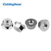 Catdogber Titanium M14 1.5Mm Mur Flensa Pitch Baut Ulir untuk Motor Sepeda Mur Kunci Nilon Flens Sepeda