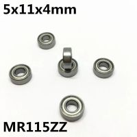 10 ชิ้น MR115ZZ MR115-2RS 5x11x4 มม. Deep Groove Ball Bearing แบริ่งขนาดเล็กขั้นสูงคุณภาพสูง MR115Z MR115-SYU STORE