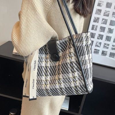 MLBˉ Official NY Bag women new large-capacity shoulder bag niche all-match canvas bag college students commuting tote bag