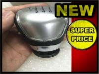 卐 6 Speed Car Gear Shift Knob With Siver Cap For Ford Focus Fiesta MK7 C-max diameter 12mm