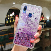 เคสโทรศัพท์สำหรับ VIVO Y91 Y93 Y95,เคสซิลิโคน TPU ใสแวววาวทรายไหลกลิตเตอร์แวววาว