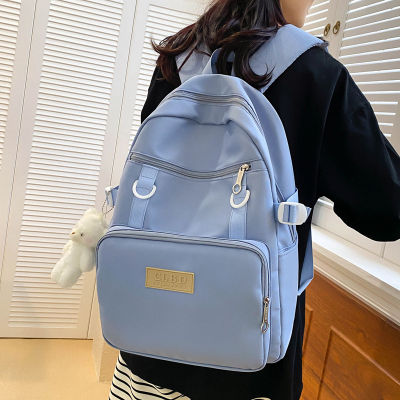 Large Capacity Schoolbag Junior High School Students Backpack For Men And Women 2023 New High School Students Lightweight Backpack 2023