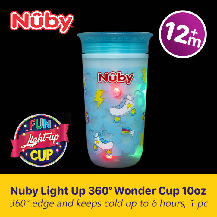 Nuby 12m+ Light Up 360 Toddler Wonder Cup | Lazada PH