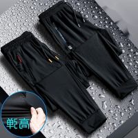 COD ✹ The Monolopy Shop28dfgs8dgs Ice Silk Pants Men Summer Sports Pants Loose Large Casual Pant Jogger Pants Men Long Pants