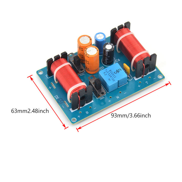 150w-ตัวกรองเสียงแผงวงจรเสียงทุ้มระดับกลาง3ทางตัวกรองลำโพงครอสโอเวอร์แบบปรับได้50hz-20hz-สำหรับการอัพเกรดลำโพง4-11in