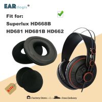 【Be worth】 อะไหล่จุกหูฟังสำหรับ HD668B ซุปเปอร์ลักซ์ HD681 HD681B HD662ชุดหูฟังเบาะหูฟังที่ปิดหูกันหนาวกำมะหยี่ Sarung Lengan