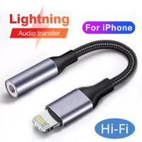 Lightning To 3.5mm Aux Adapter Earphone Cable Converter  for Iphone 14 13 12 11 Pro Max X Xs Max XR 7 8 Plus Audio Aux Adapters Cables