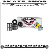 [ส่งจากไทย] Skateboard Bearing Bones Independent ลูกปืน สเก็ตบอร์ด เรดโบน สีแดง สีดำ สีขาว เซิร์ฟสเก็ต Surfskate skates board Skateboard Parts Bearings Double Roller Skate Longboard Bearings ABEC