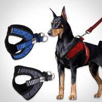 Adjustable Pet Dog Vest Harness for Small Medium Dogs Reflectivbe Pet Prdocuts German Shepherd Bulldog Harnesses Puppy Dog Leash Collars