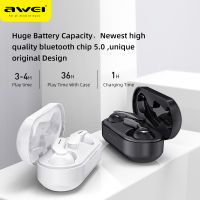 Awei T10 Wireless Headphones TWS Bluetooth 5.0 Earphone HiFi Headphones Music Headset Touch Sensor Earbuds In-ear Earbuds