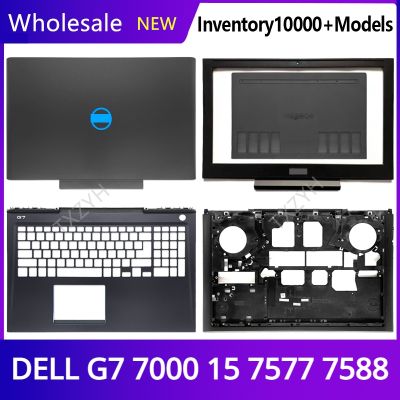 New Original For DELL G7 7000 15 7577 7588 Laptop LCD Upper back cover Front Bezel Hinges Palmrest Bottom Case A B C D Shell