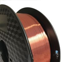 Silk PLA Red Copper 1.75mm 3d PLA Printer Filament Luxury Silky Luster 250g/500g/1kg Shiny 3D Pen Printing Materials Consumables