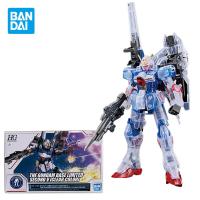 Bandai Model Kit Gundam Anime Figure The Gundam Base Limited Second V Clear Color Genuine Gunpla Action Figure Toys For Boys