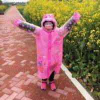 RAN เสื้อกันฝน  เด็กเป้ปป้าพิก  เด็ก Peppa Pig Raincoat ชุดกันฝน  เสื้อคลุมกันฝน