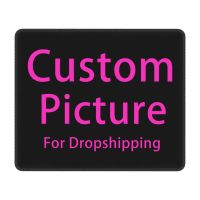 Custom Photo Logo Mouse Pad with Locking Edge Gamer Mousepad Anti-Slip Rubber Base Customized DIY Print Office Desktop Mat