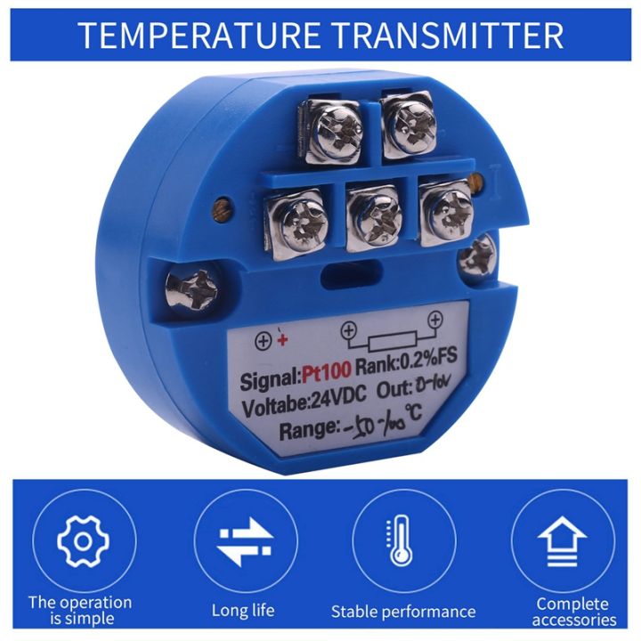 rtd-pt100-temperature-transmitter-dc24v-minus-50-100-degree-output-0-10v