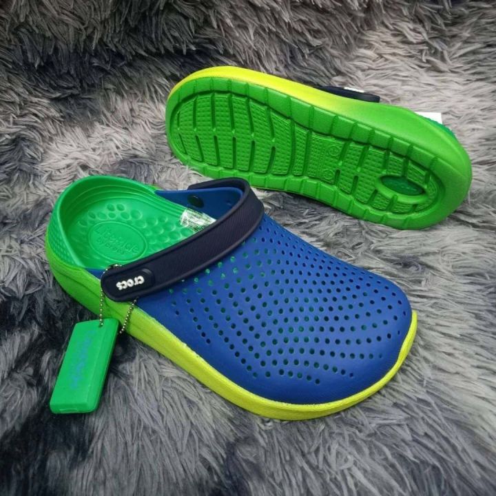 crocs-literide-clog-สินค้าใหม่-ขายดี-ชนช้อป-สีใหม่พร้อมส่ง-รองเท้าแตะ-รองเท้ารัดส้น-ชาย-หญิง-รองเท้าทรงหัวโต