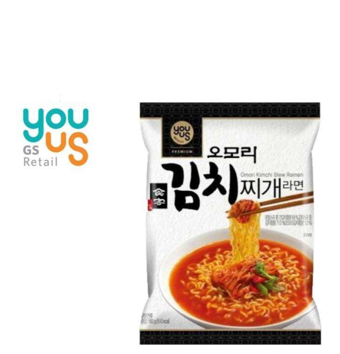 มาม่าเกาหลีรสกิมจิดั้งเดิม-omori-kimchi-stew-ramen160g-x-4-pcs-youus-brand