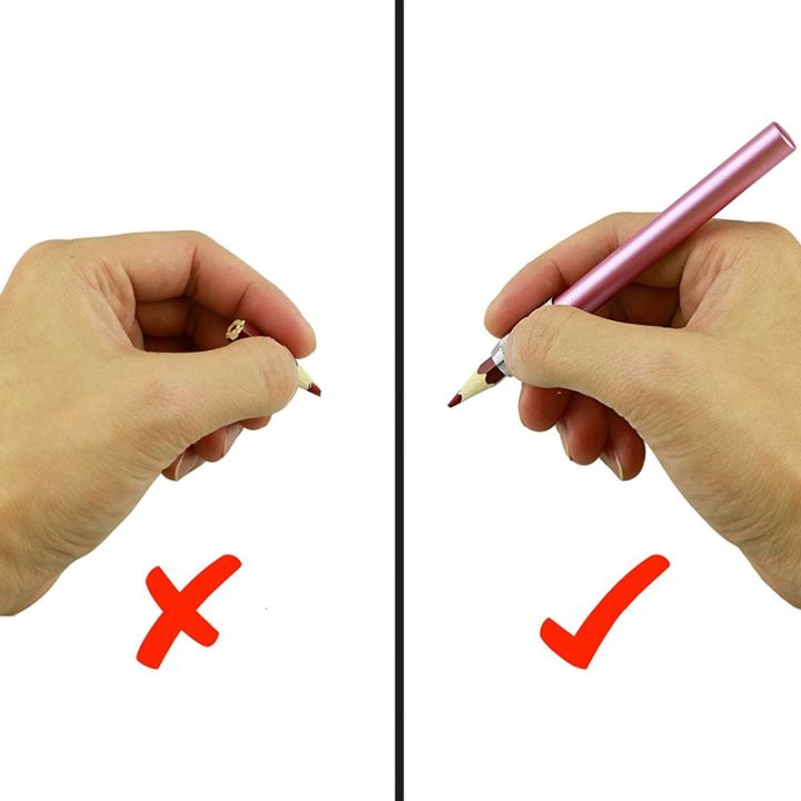 6pcs-metal-color-rod-single-end-pencil-extender-pencil-extender-pen-receptacle-pen-extension-pencil-case
