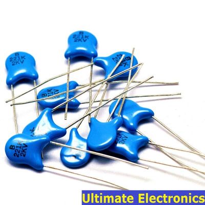 50pcs 220pF 221 2KV 0.22nF High Voltage Ceramic Disc Capacitor Electrical Circuitry Parts