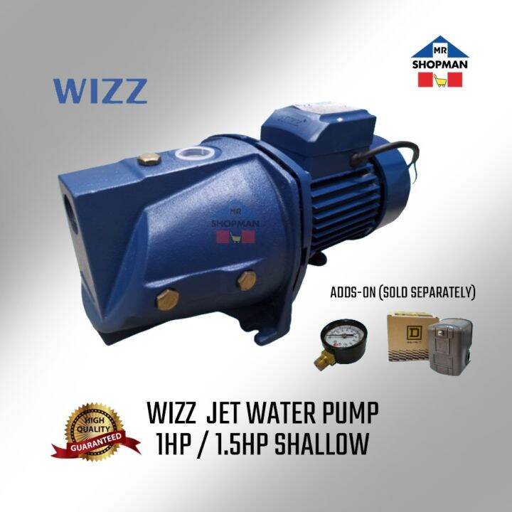 Wizz Jet Water Pump 1hp 1.5hp Shallow Lazada PH