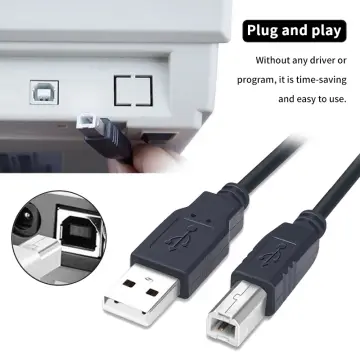 Cable imprimante USB 2.0 A male-B male 1.8m