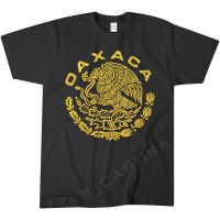 Oaxaca State T-Shirt Estado De Mexico Mexican Golden Eagle 2019 Summer Fashion Print Casual Cotton Man T Shirt Design 【Size S-4XL-5XL-6XL】