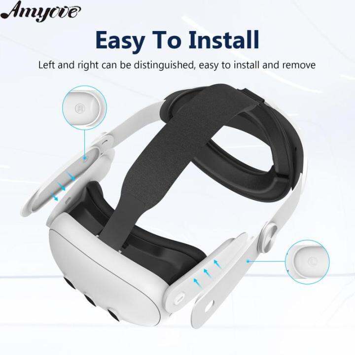 VR Headset Straps Adjustable Headset Straps Premium Replacement Gaming