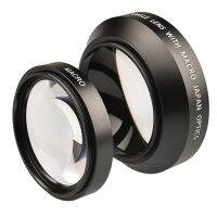 Camera Filters 62mm 67mm 72mm Wide Angle Lens Converter 0.43X Adapter Resolution Deluxe Digital Lenses for DSLR Camera