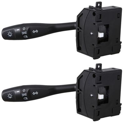2X Car Front Headlight Indicator Signal Switch Combination Control Switch RHD MR329666 for Mitsubishi L200 Strada