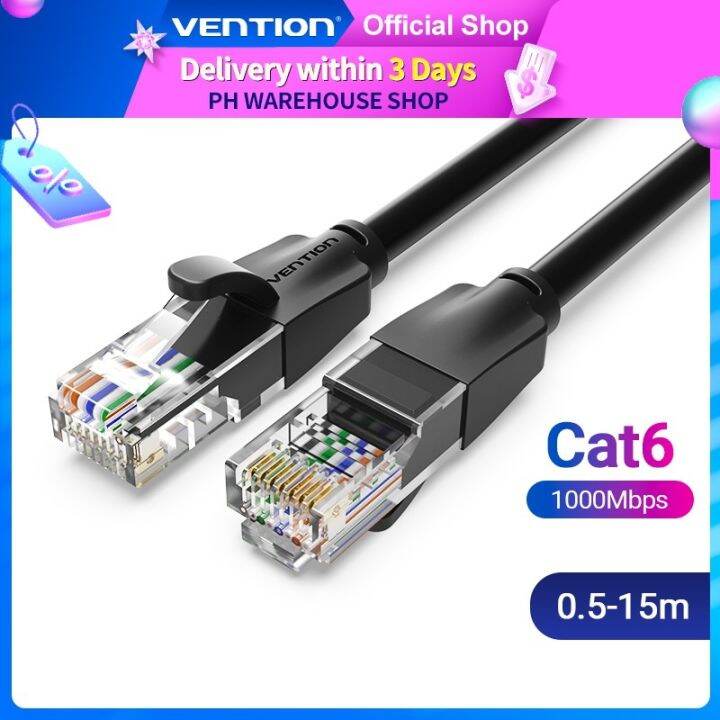 Trusted Store Cat6 Rj45 1000mbps For Router Pc Lazada PH