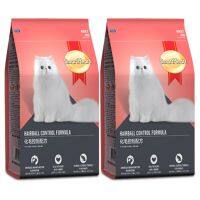 อาหารแมว สูตรป้องกันและกำจัดก้อนขนอายุ1ปีขึ้นไป 2.8 กก.(2 ถุง)Smartheart Hairball Control Formula Cat Food 2.8kg(2 bags)