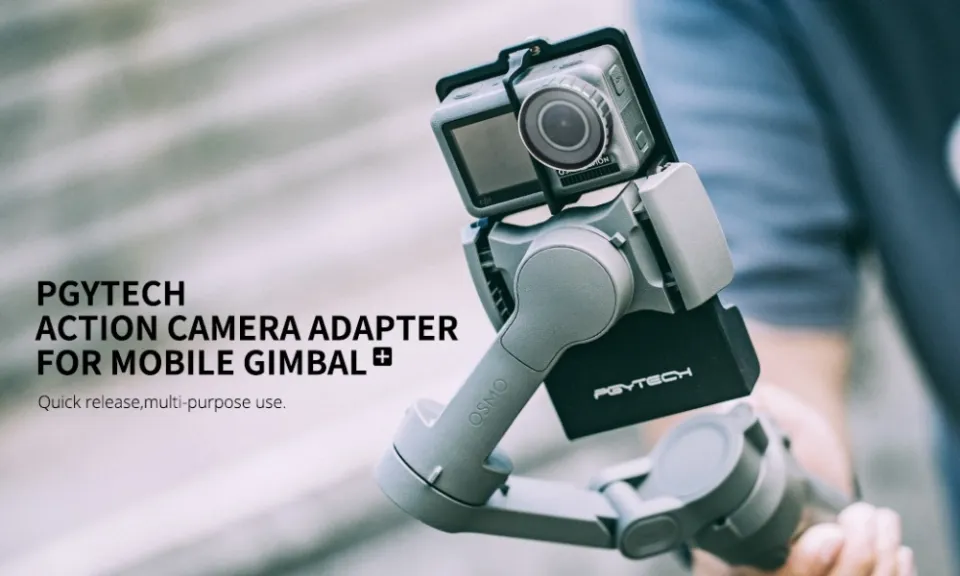 Dji osmo mobile 3 deals action cam adapter