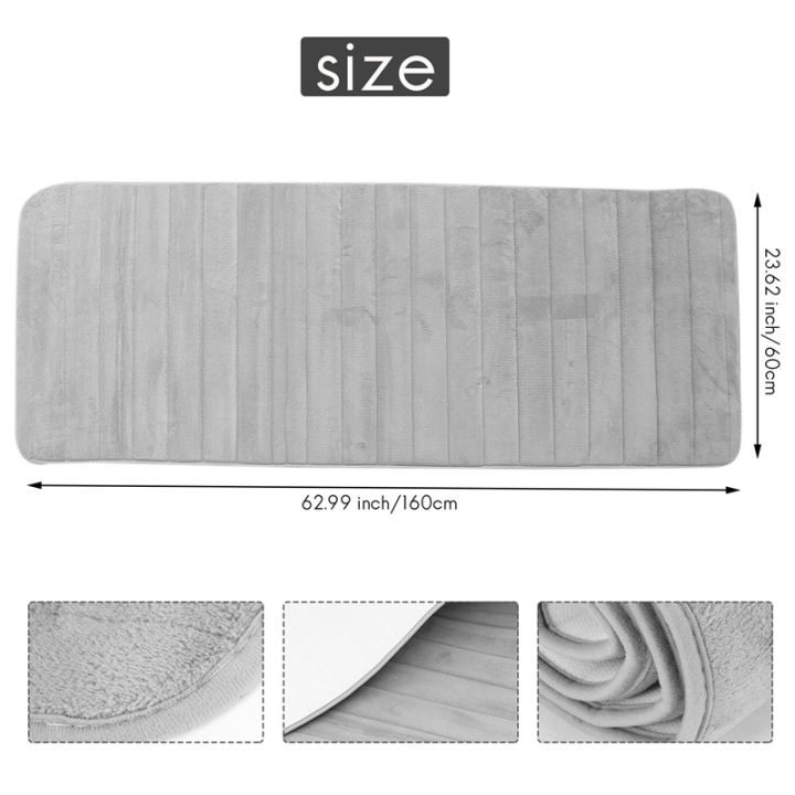 memory-foam-soft-bath-mats-non-slip-absorbent-bathroom-rugs-extra-large-size-runner-long-mat-for-kitchen-bathroom-floors-60x160cm-grey
