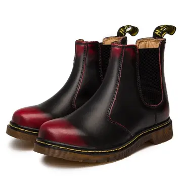 Mens cherry red hot sale chelsea boots