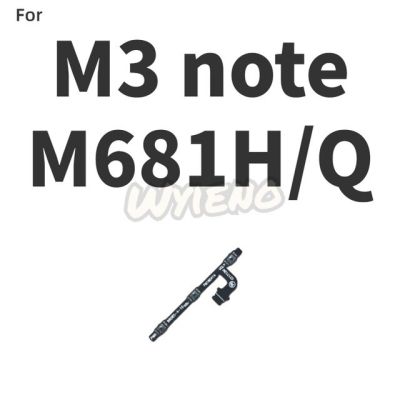 สำหรับ Meizu M3 Note M681h M681q L681h M3s M2 M5ขนาดเล็ก M5s M6 M5c สูงสุดปุ่มเปิดปิดที่ปรับเสียงขึ้นลงกุญแจสวิตช์ในสายเคเบิลงอได้