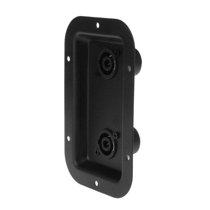 Jack Plate Socket Junction Box Clip Guitar Dual Large for SpeakOn PA