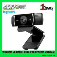 WEBCAM (เว็บแคม) LOGITECH C922 PRO STREAM WEBCAM