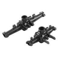 2Pcs Metal Front and Rear Axle Housing for Traxxas TRX4M TRX-4M 1/18 RC Crawler Car Upgrade Parts