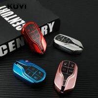 [A Car Home] ใหม่ TPU รถ Remote Key Case Fob Shell สำหรับ Maserati Levante Ghibli Quattroporte GT Granturism GranCabrio จัดแต่งทรงผม