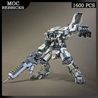 หุ่นยนต์แนวแฟนตาซีประกอบอิฐภาพอนิเมะนักแม่นปืนยักษ์นักแม่นปืน MOC Mecha ของขวัญของเล่นเพื่อการศึกษาบล็อกตัวต่อ DIY