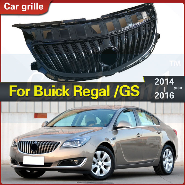 แผงติดหม้อน้ำรถมอเตอร์ไซค์ตะแกรงกันชนด้านหน้าอะไหล่รถยนต์สำหรับ-buick-regal-gs-2014-16สำหรับโอเปิลอินซิกเนียรถแข่ง87tixgportz