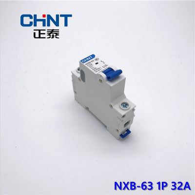 Chnt Miniature Circuit Breaker Dz47 Nxb-63 Type C 1P 6a 10a 16a 20a 25a 32a 40a 63a ในครัวเรือน Air Switch Chint