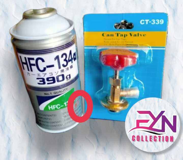 Freon Klea HFC 134a / Paket isi freon R134A kulkas dan ac mobil / Can