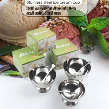 1pc Trigger Release Stainless Steel Ice Cream Scoop - Perfect for Baking  and Serving Delicious Treats