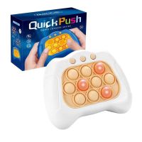 QuickPush Game Machine Decompression Education Toys Children Pinch Music Game Machine Pop Push Bubble Decompression Toys Gift