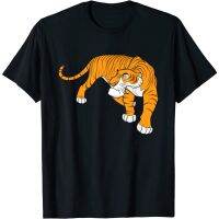 Cartoon The Jungle Book graphic cotton O-neck T-shirt for men