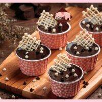 ?  SOFT CHOCOLATE CUPCAKE เค้กช็อกโกแลต เนื้อนิ่ม 10 Cup แต่งหน้าด้วยครีมช็อก สั่งล่วงหน้า2-3วัน ส่งด้วยLalamove เค้ก