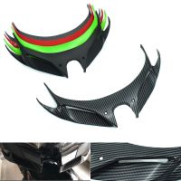 ☾♙สำหรับ KAWASAKI Ninja 250 Ninja 400 2018-2019ปีกนกแอโรไดนามิกส์ด้านหน้า Ninja250ป้องกันปกพลาสติก ABS/400 18