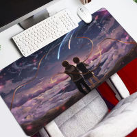 Japan Anime Your Name Large Gaming Mousepads 1000x500mm/900x40mm XXL Rubber Mouse Pad Pc Game Tablet Mousepad With Non-Slip Edge Locking